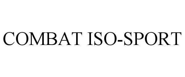 Trademark Logo COMBAT ISO-SPORT