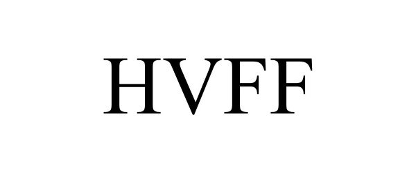 Trademark Logo HVFF