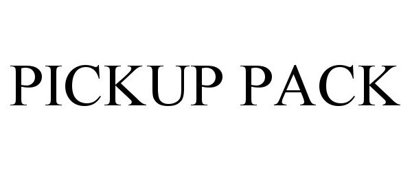 Trademark Logo PICKUP PACK