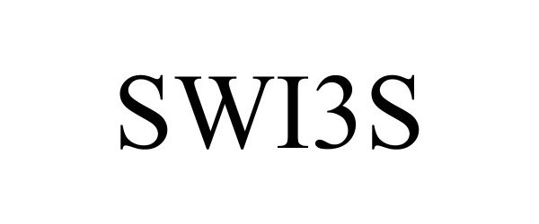 Trademark Logo SWI3S