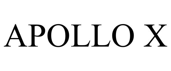 Trademark Logo APOLLO X