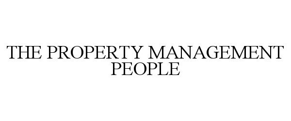  THE PROPERTY MANAGEMENT PEOPLE