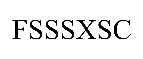  FSSSXSC