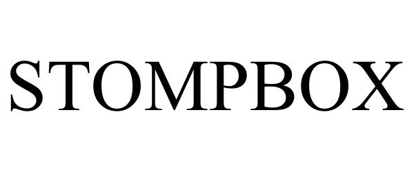 Trademark Logo STOMPBOX