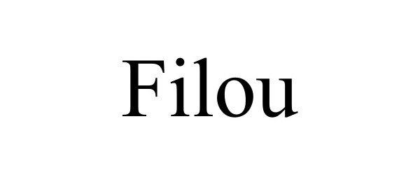 Trademark Logo FILOU