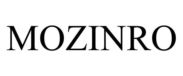 Trademark Logo MOZINRO