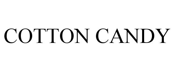 Trademark Logo COTTON CANDY