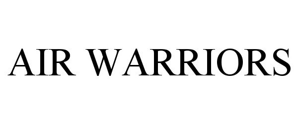 Trademark Logo AIR WARRIORS