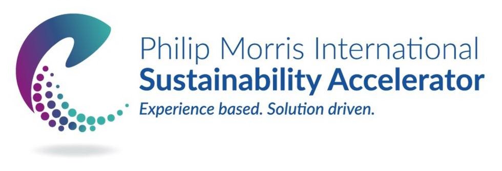 Trademark Logo PHILIP MORRIS INTERNATIONAL SUSTAINABILITY ACCELERATOR EXPERIENCED BASED. SOLUTION DRIVEN.