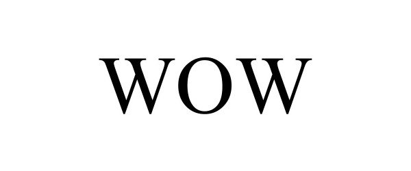 Trademark Logo WOW