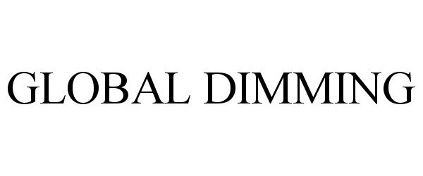  GLOBAL DIMMING