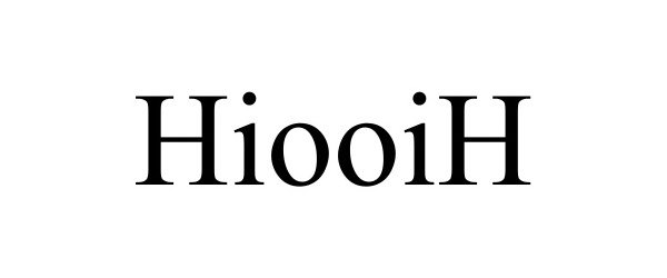  HIOOIH