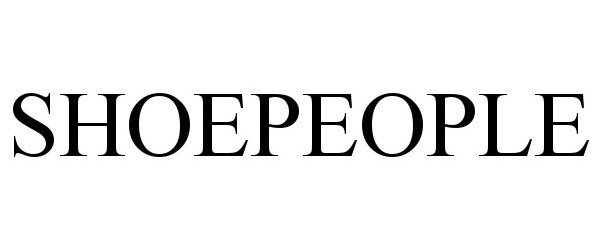 Trademark Logo SHOEPEOPLE