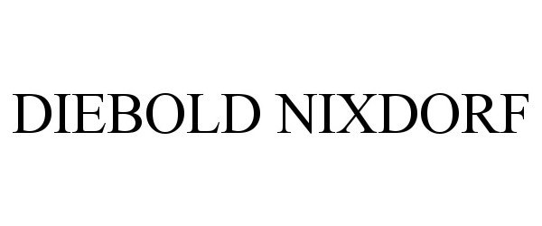 Trademark Logo DIEBOLD NIXDORF