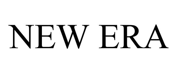 Trademark Logo NEW ERA