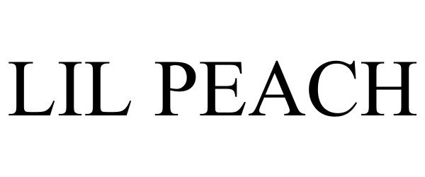 Trademark Logo LIL PEACH