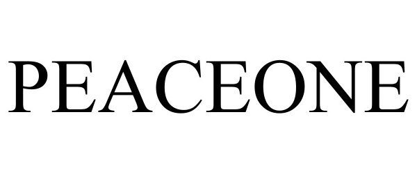 Trademark Logo PEACEONE