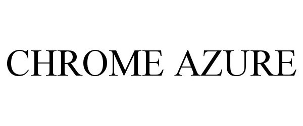 Trademark Logo CHROME AZURE