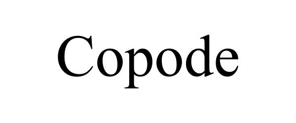 Trademark Logo COPODE