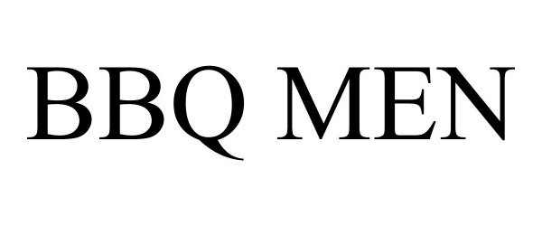 Trademark Logo BBQ MEN