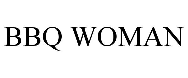 Trademark Logo BBQ WOMAN