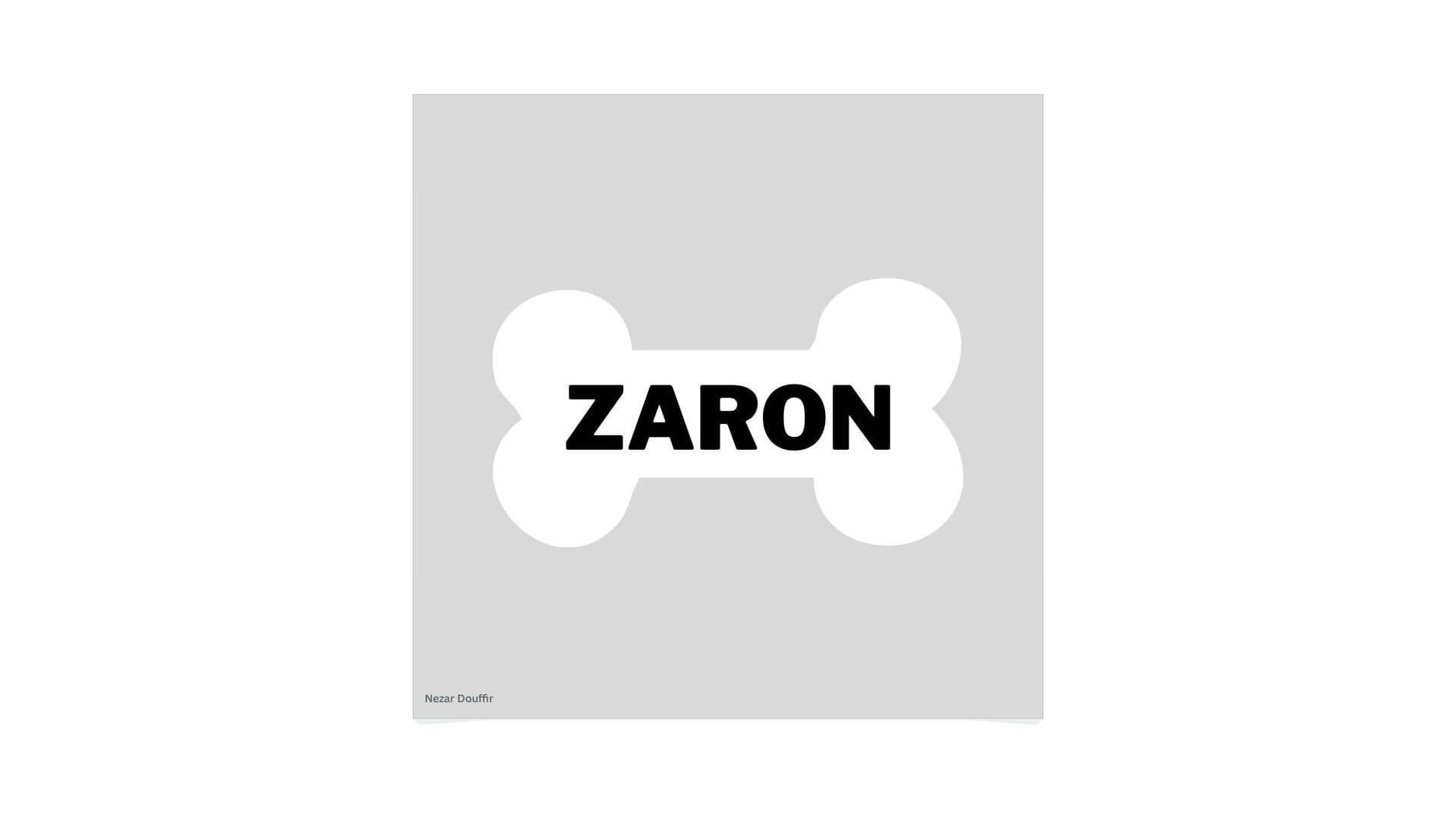 Trademark Logo ZARON