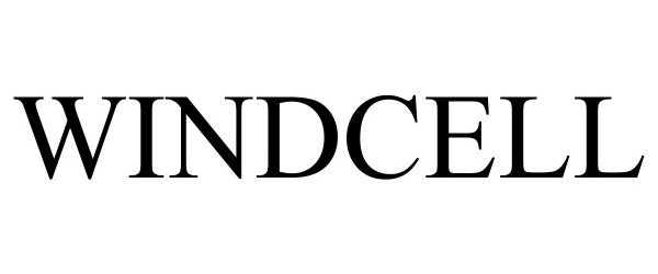 Trademark Logo WINDCELL