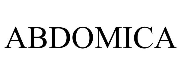 Trademark Logo ABDOMICA