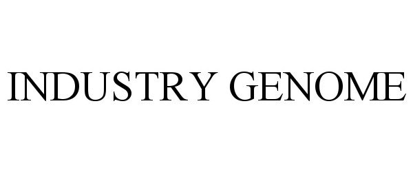 Trademark Logo INDUSTRY GENOME