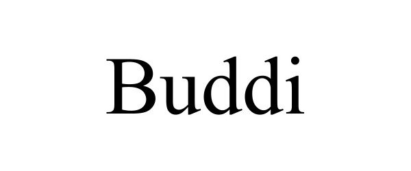 Trademark Logo BUDDI