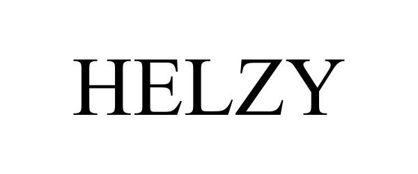 Trademark Logo HELZY
