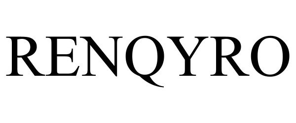 Trademark Logo RENQYRO
