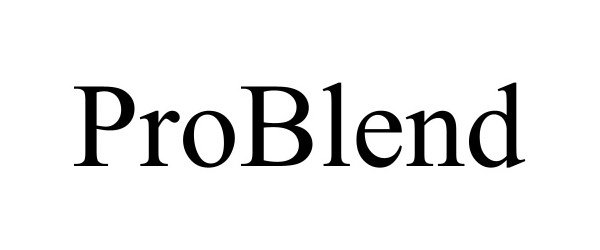 Trademark Logo PROBLEND