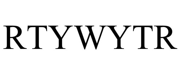 Trademark Logo RTYWYTR