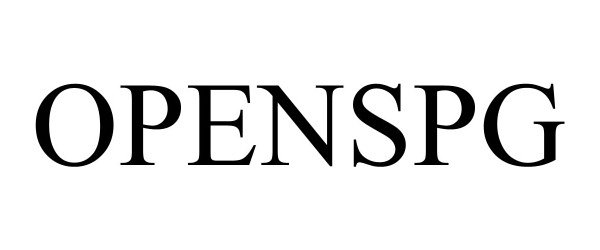  OPENSPG