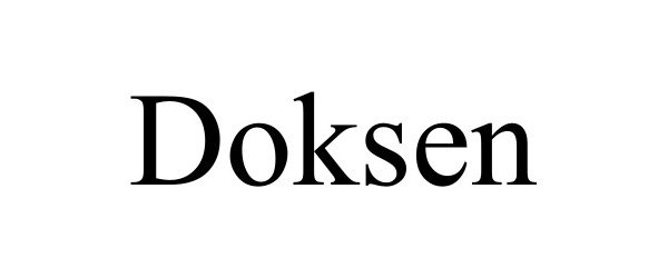  DOKSEN