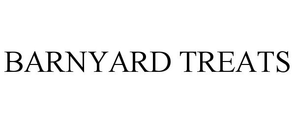 Trademark Logo BARNYARD TREATS