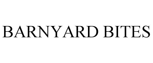 Trademark Logo BARNYARD BITES