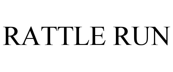 Trademark Logo RATTLE RUN