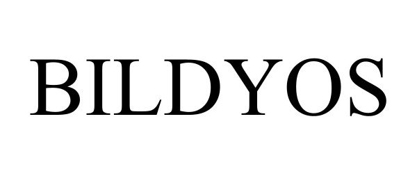 Trademark Logo BILDYOS