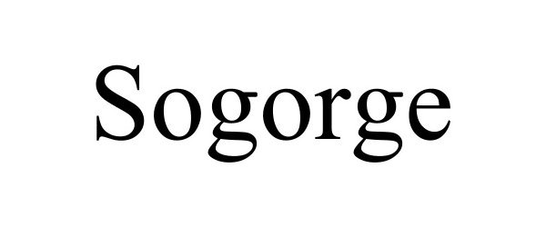  SOGORGE