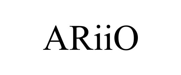 Trademark Logo ARIIO