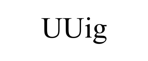 Trademark Logo UUIG