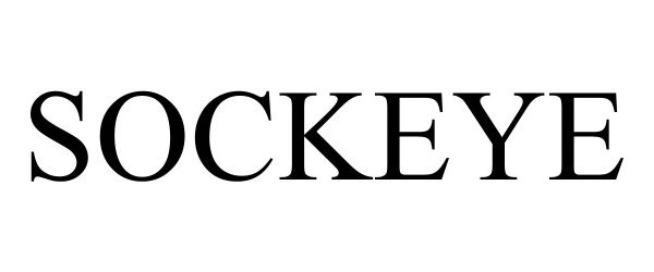 Trademark Logo SOCKEYE