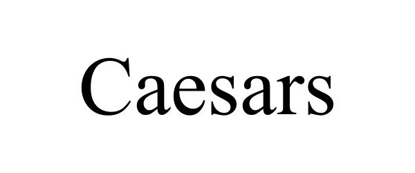 Trademark Logo CAESARS