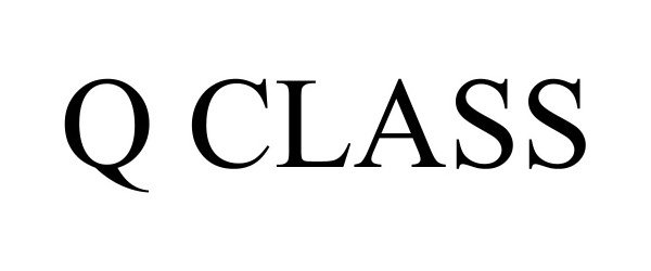 Trademark Logo Q CLASS