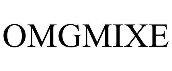 Trademark Logo OMGMIXE