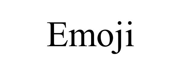 Trademark Logo EMOJI