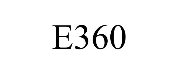 Trademark Logo E360