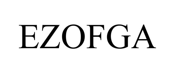 Trademark Logo EZOFGA